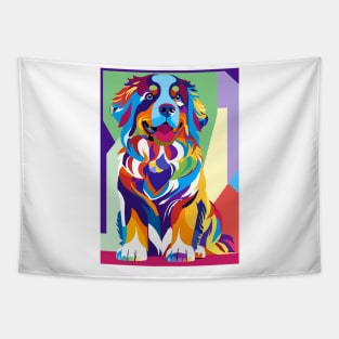 Dog Animals pop art Tapestry