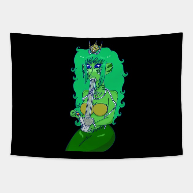 Smoke That Seaweed Tapestry by Pink_lil_Ghost