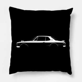 Nissan Skyline 2000GT-R (C10) Silhouette Pillow