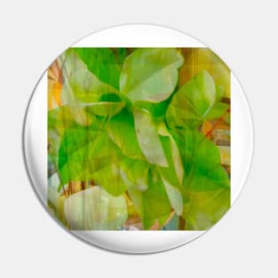 Ethereal Leaf Abstract Pin