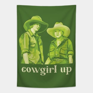 Cowgirl Up Tapestry