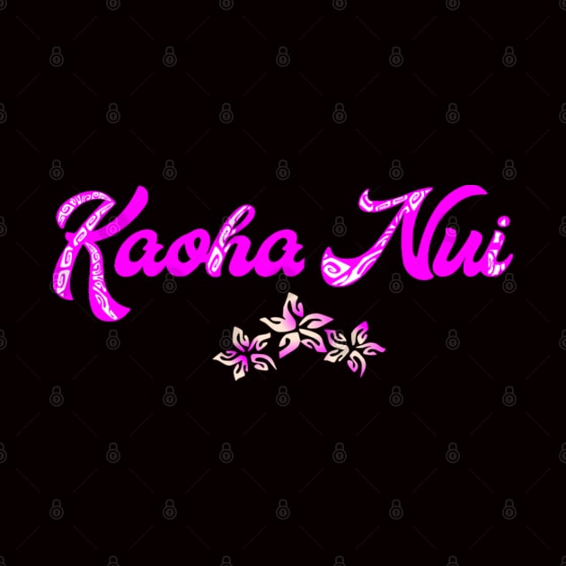 KAOHA NUI (pink) by Nesian TAHITI