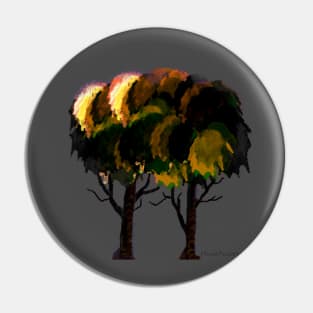 Two Trees Together Pin