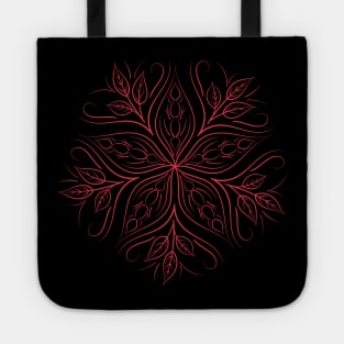 Red Mandala Tote