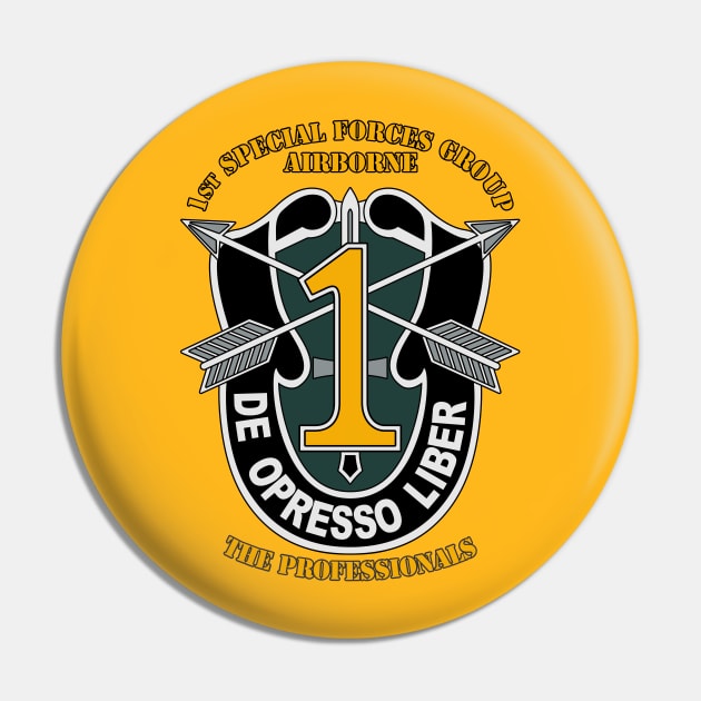 1st Special Forces Group Pin by MBK