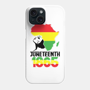 Juneteenth Is My Independence Day Black Women Black Pride Phone Case