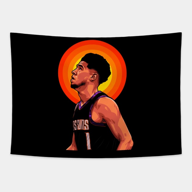 Devin Booker Tapestry by lazartemarjun