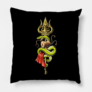 Lord Shiva Trident Pillow