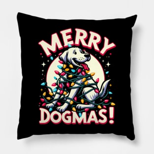 Dog Mom Dog Dad Gifts Men Women Kids Dog Ugly Christmas Pillow