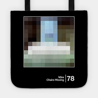 Chairs Missing - Minimal Graphic Design Artwork Tote