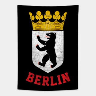 Berlin, Germany - Vintage Style Design Tapestry