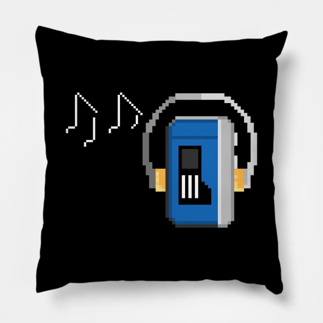 walkman Pillow by Mamon