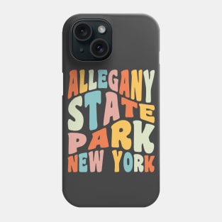 Allegany State Park New York Camping Hiking Retro Vintage Phone Case