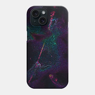 Black Panther Art - Glowing Edges 215 Phone Case