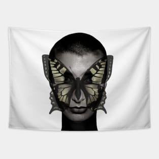 Butterfly Girl Tapestry