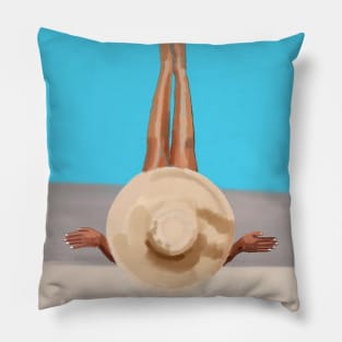 Poolside lounge Pillow