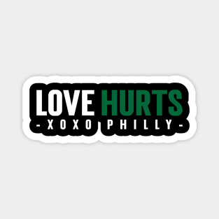 Funny Philadelphia love Hurts Fan v2 Magnet