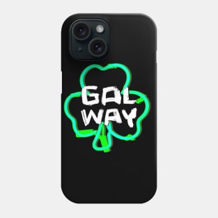 Galway, Paddy's Day Irish Shamrock Phone Case