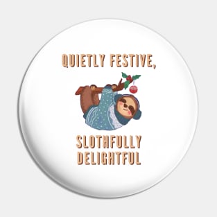 Introvert Christmas Quote Pin