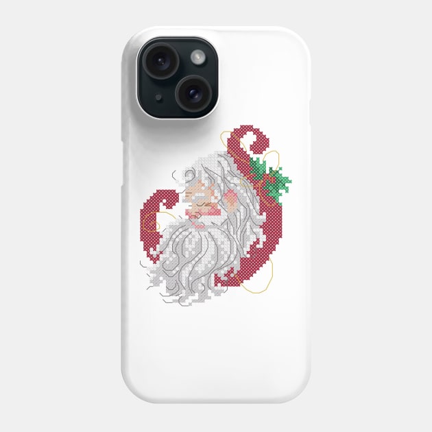 S Is For Santa Portrait Phone Case by inotyler