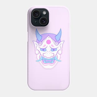 Hannya Mask (pastel) Phone Case