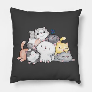 Pile of Kittens Pillow