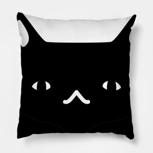 Black Lovely Cat Pillow