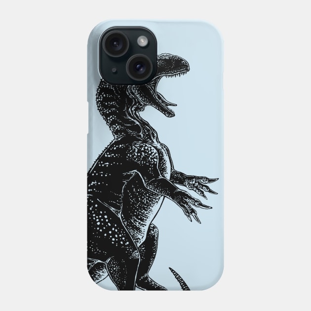 Allosaurus Phone Case by JFells