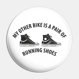 Bike running shoes Pin