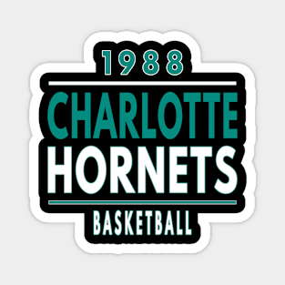 Charlotte Hornets Basketball Classic Magnet