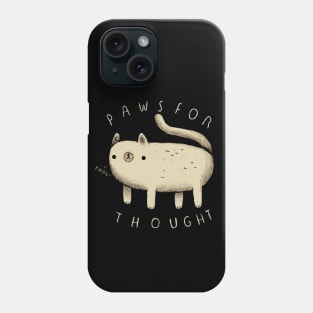 paws for thought Phone Case