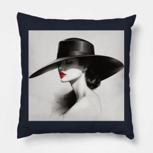 Woman and fashion Pillow