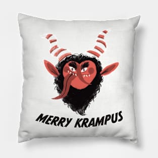 Merry Krampus Pillow