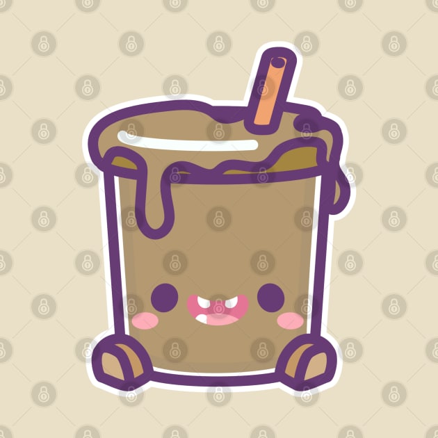 Cuppies - Iced Coffee T-Shirt by Jaykishh