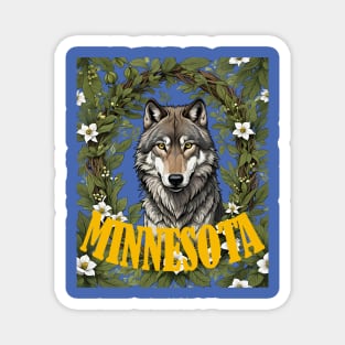 For The Love Of Minnesota Magnet