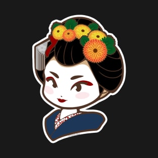 October Maiko - Chrysanthemum T-Shirt