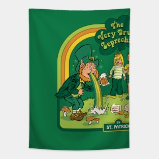 The Very Drunk Leprechaun Tapestry