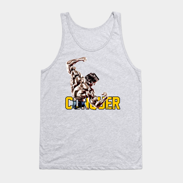 arnold schwarzenegger conquer tank top mens