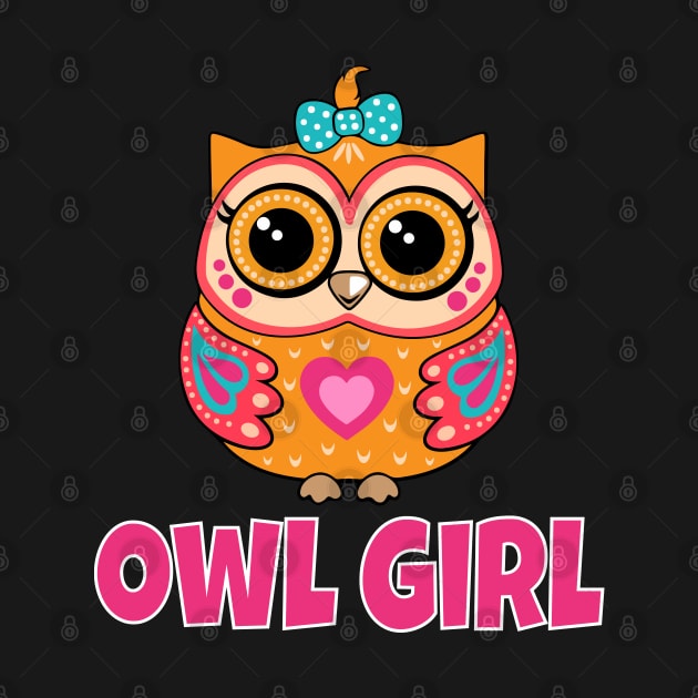 Cute Owl Girl by Work Memes