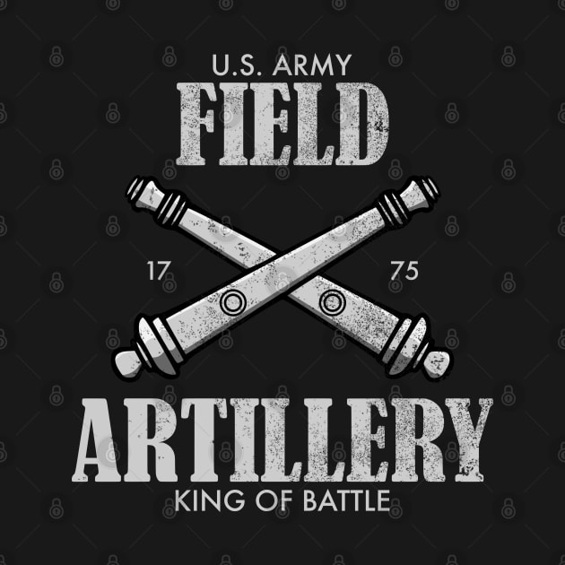 US Army Field Artillery (distressed) by TCP