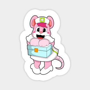 Rat as Nurse with Box Magnet