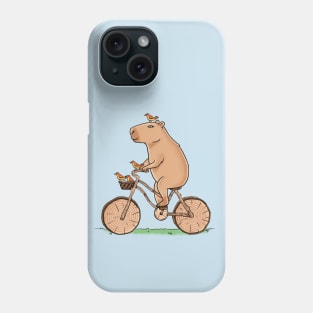 Capybara Bicycle Phone Case