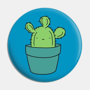 Cute Silly Cactus Pin