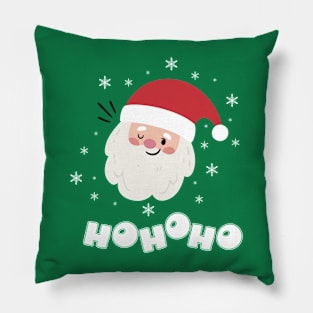 CHRISTMAS SANTA HO HO HO Pillow