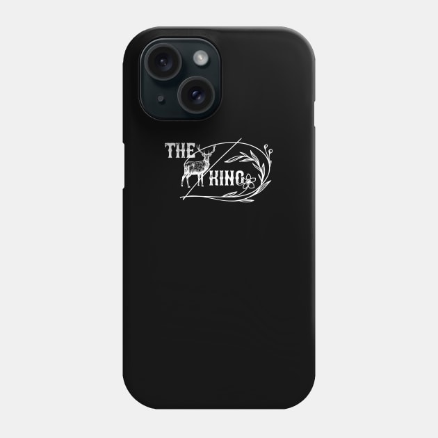 The king | Mistery Stag Phone Case by ppandadesign