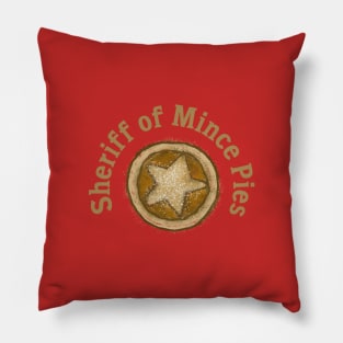 Sheriff of Mince Pies Pillow