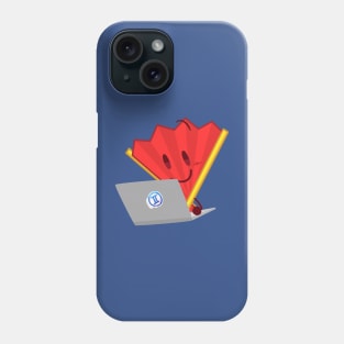 Fan with a blog Phone Case