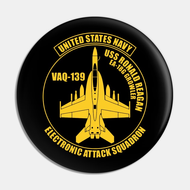 Navy EA-18G Growler Electronic Attack Squadron Pin by Cholzar