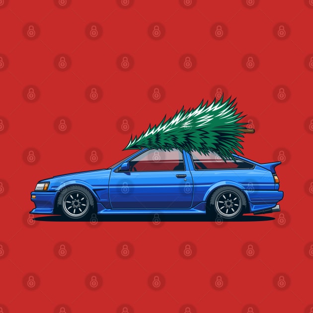 AE86 Levin Xmas by Markaryan