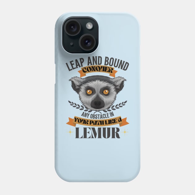 Lemur Phone Case by Pearsville